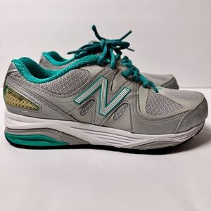 New Balance 1540v2 Women’s 6.5 Gray Teal Stability Running Shoes W1540SG2